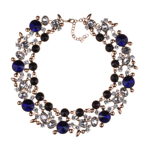 Lyon Blue Necklace