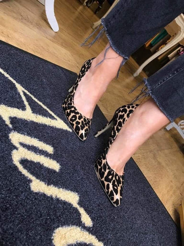 Leona Leopard Print Heel