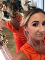 Kaycie Orange Dress