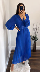 Leah Royal Blue Dress