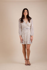 Champagne Sequins Dress