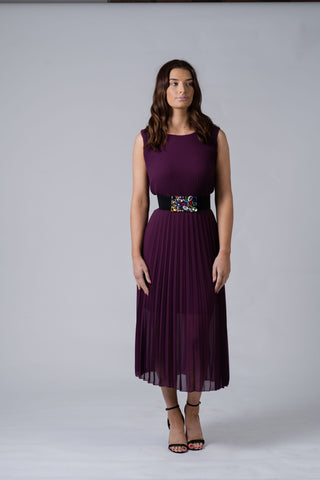 Leah Purple Dress