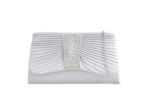 Ora Silver Clutch