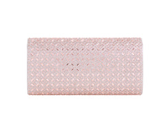 Bebe Rose Gold Clutch