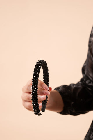 Take Me Out Black Hairband