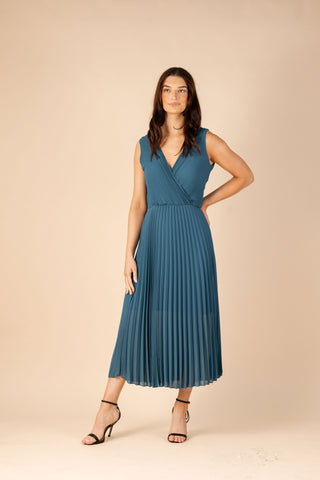 Lundi Teal Dress