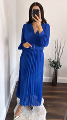 Leah Royal Blue Dress