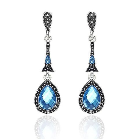 Blue Darcy Earrings