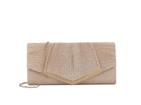 Bea  Gold Clutch