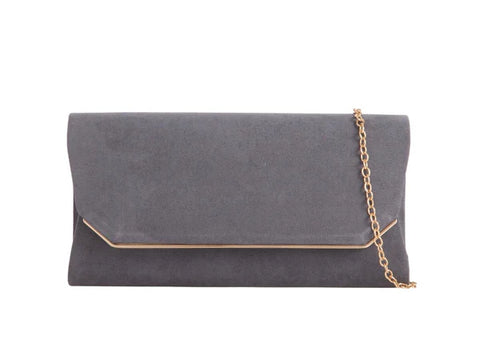 Disco Grey Clutch