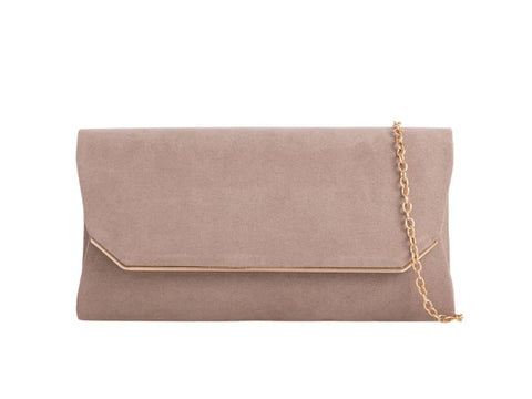 Disco Khaki Clutch