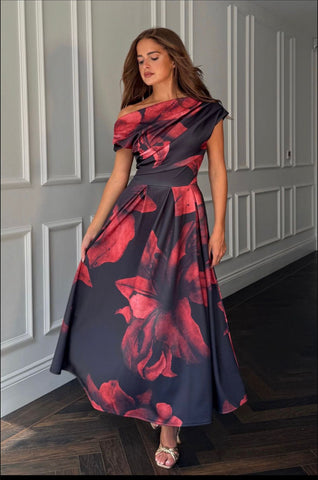 Betty Print Dress