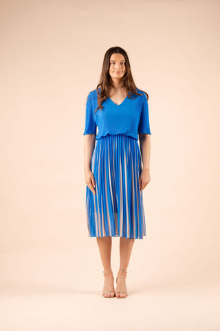 Olivia Blue  Dress