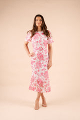 Cassie Pink  Dress