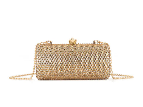Bea  Gold Clutch