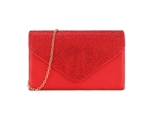 Penny Red Clutch