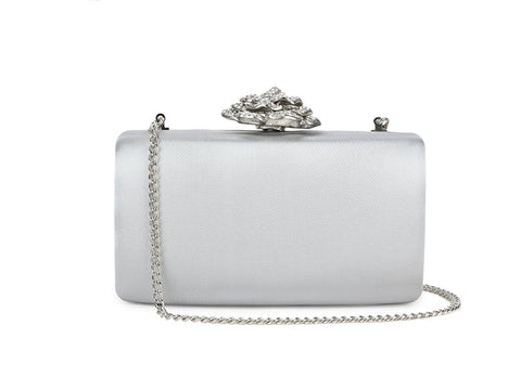 Gorgeous Silver Clutch
