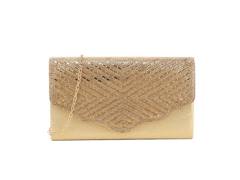 Reese Gold Clutch