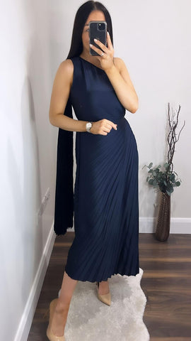 Athena Navy Dress