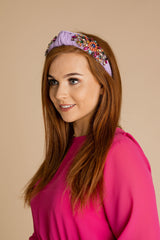 Geisha Lilac Hairband
