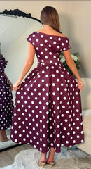 Betty Polka Dot Dress