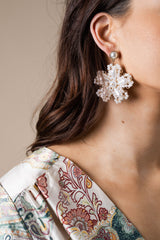 Anglais Flower Earrings